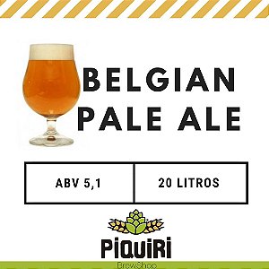 Kit receitas cerveja artesanal 20L Belgian Pale Ale