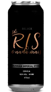 Cerveja Big Jack So RIS e Nada Mais - Lata 473ml