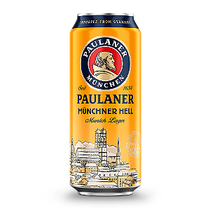 Cerveja Paulaner Original Munchner Hell - Lata 500ml