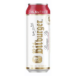 Cerveja Bitburger Pils - Lata 568ml