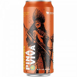 Cerveja Bastards Pina a Viva Imperial India Pale Lager - Lata 473ml