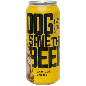 Cerveja Bastards Dog Save the Beer Session IPA - Lata 473ml