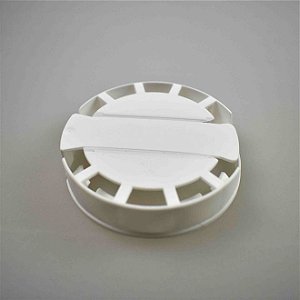 Lacre Plástico de Segurança para Barril Inox Tipo S - Branco - 10 Und