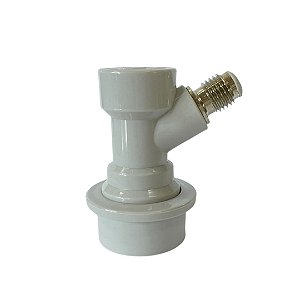 Conector Ball Lock para Gás (ROSCA 7/16")