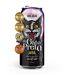 Cerveja Big Jack Xopscuro do Gato Preto - Lata 473ml
