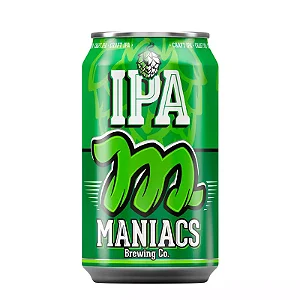 Cerveja Maniacs IPA Lata 350ml