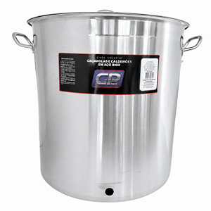 Panela Caldeirão Inox Fundo Triplo N45 // 69 L // GP 669