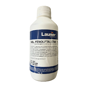 Solução Fenolftaleina 1% - 250ml