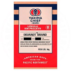 Lúpulo YAKIMA Ekuanot - 50g (pellets)