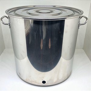 Panela Inox N. 45 - 70 Litros - COM VÁLVULA