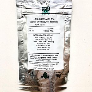 Lúpulo AGRÁRIA Mosaic - 50g (pellets)