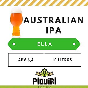 Kit receitas cerveja artesanal 10L Australian IPA Ella