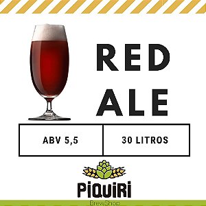 Kit receitas cerveja artesanal 30L Red Ale