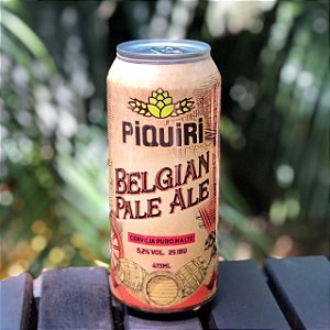 Cerveja Piquiri Belgian Pale Ale - Lata 473ml