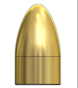 Coquilha 9mm 5 cavidades 125gn Ogival Pontuda