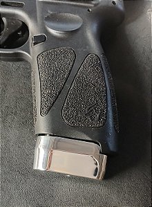 Bumper G3/G2C 9mm Alumínio Polido + 2 Munições