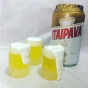 Sabonete Mini copo de cerveja