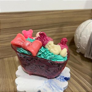 Banheirinha com Bebê Menina