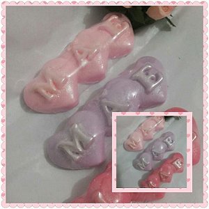 Barrinhas com nome Mãe