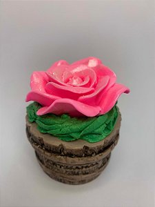 Vaso com Rosa de Moscou