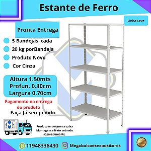 Estante de Aço Resistente