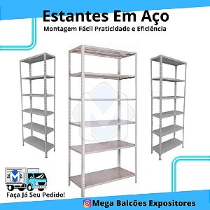 Estante de Aço Resistente