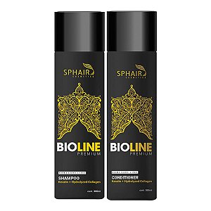 Kit Shampoo e Condicionador Bioline Premium SPHAIR