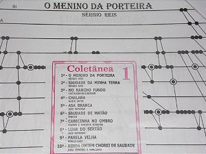 COLETÂNEA  01 COM 10 PARTITURAS SERVE PARA CÍTARA MINI HARPA PROMOÇÃO BLACK FRIDAY