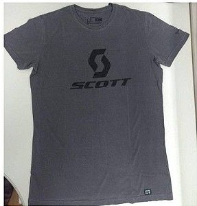 Camiseta Masculina Scott Cinza Ston Tam G