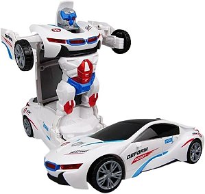 Carrinho Robô Transformável 2 em 1 – Diversão que se Transforma