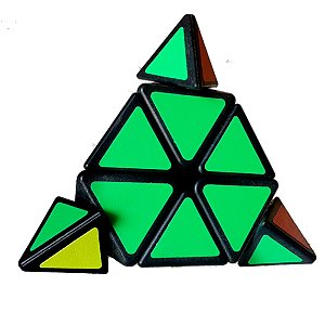Cubo Magico Pyraminx Pirâmide Triângulo Profissional Black