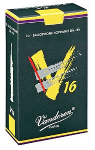 PALHETAS VANDOREN V16 PARA SAX SOPRANO (CAIXA COM 10)