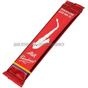 PALHETA VANDOREN JAVA RED PARA SAX ALTO