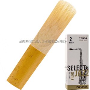 Palheta Select jazz - Filed - para sax tenor