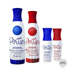 Portier Exclusive Kit - 1000ml (2 produtos) + Portier Exclusivinha 250ml