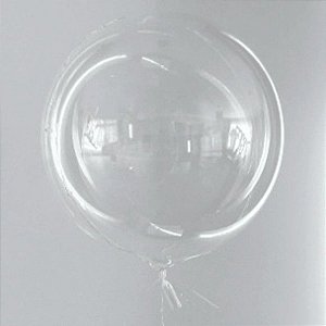 Balões bubble 18" com 5 unidades