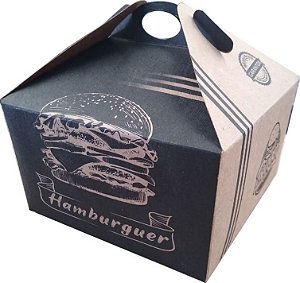 Embalagem para Hamburguer - Pacote c/ 100 unidades