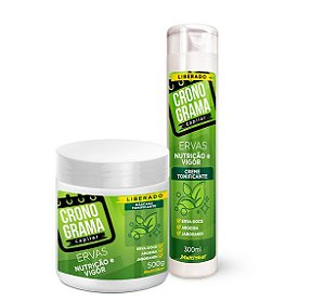 Kit Cronograma - Ervas Nutrição e Vigor