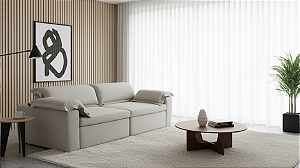 Sofá Havaí - Tecido Boucle