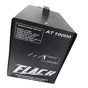 TRANSFORMADOR INTELIGENTE FLACH AT10000 - 7000W 127V/220V