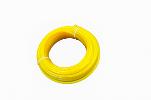 Fio De Nylon Redondo 2.7mm 10 Metros Para Roçadeira Aparadores