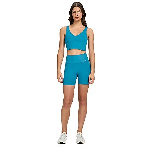 BERMUDA BARRA COM SILICONE E BOLSOS AZUL ACQUA - ALTOGIRO