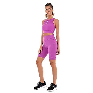 BERMUDA HYPER COM BOLSO REFLETIVO PINK ORCHID - ALTOGIRO