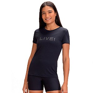 CAMISETA ICON COMFORT ONYX - LIVE!