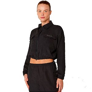 JAQUETA CROPPED COM ZIPER PRETO - ALTOGIRO