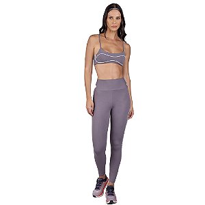 LEGGING ESTAMPA BICOLOR CINZA ASPHALT - ALTOGIRO