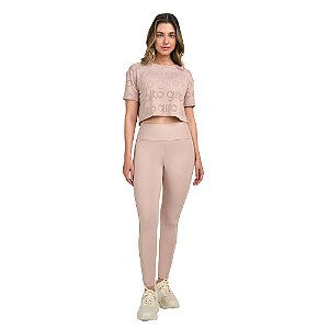 LEGGING ELASTICO PERSONALIZADO ALTO GIRO BEGE SUAVE - ALTOGIRO