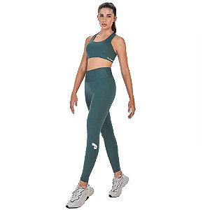 LEGGING SIMBOLO ESSENTIAL VERDE URBANO - ALTOGIO