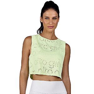 REGATA CROPPED MESH VERDE MENTA - ALTOGIRO