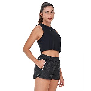 REGATA CROPPED REFLETIVOS PRETO - ALTOGIRO